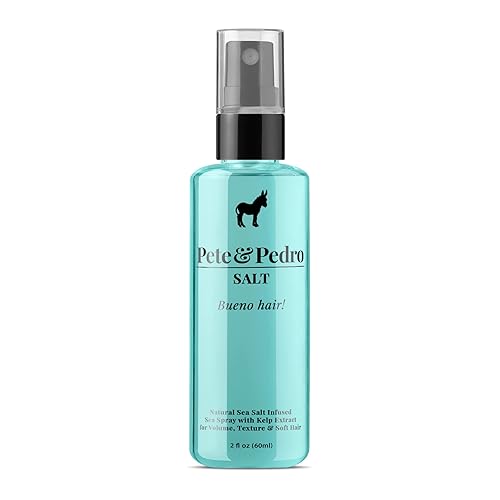 Pete & Pedro SALT - Natural Sea Salt Spray for Hair Men & Women, Adds Instant Volume, Texture, Thickness, & Light Hold | Texturizing & Thickening | As Beauty & Personal Care Pete & Pedro