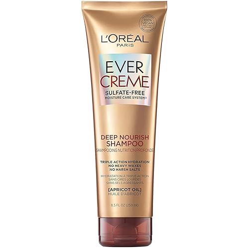 L'Oreal Paris EverCreme Sulfate Free Deep Nourish Shampoo, 8.5 Ounce (Pack of 2) Beauty & Personal Care L'Oreal Paris