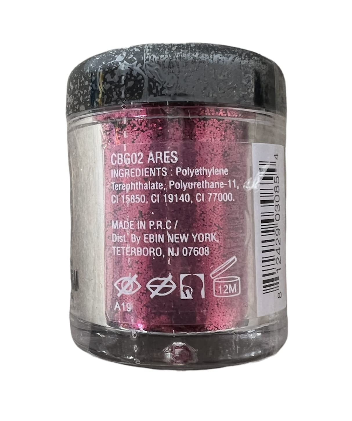 Glitterian CBG02 Ares Beauty & Personal Care EBIN NEW YORK