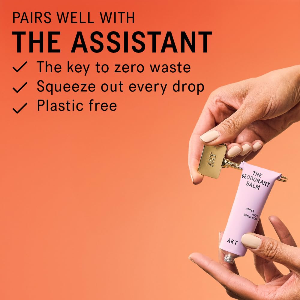 AKT, THE DEODORANT BALM. Award winning, multi-use, natural deodorant. Plastic Free. Gender Free. Aluminium Free. 100% effective - 1 tube lasts up to 3 Beauty and Personal Care AKT