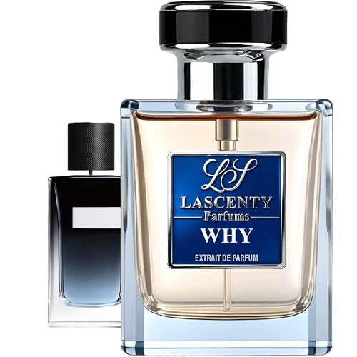 LaScenty WHY Perfume Inspired by Y - EDP Cologne for Men (1.7oz / 50ml) | Extrait de Parfum | Long-Lasting Aromatic Woody Scent Cologne | Modern Fresh Beauty & Personal Care LaScenty