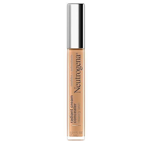 Neutrogena Healthy Skin Radiant Brightening Cream Concealer with Peptides & Vitamin E Antioxidant,Lightweight Perfecting Concealer Beauty & Personal Care Neutrogena