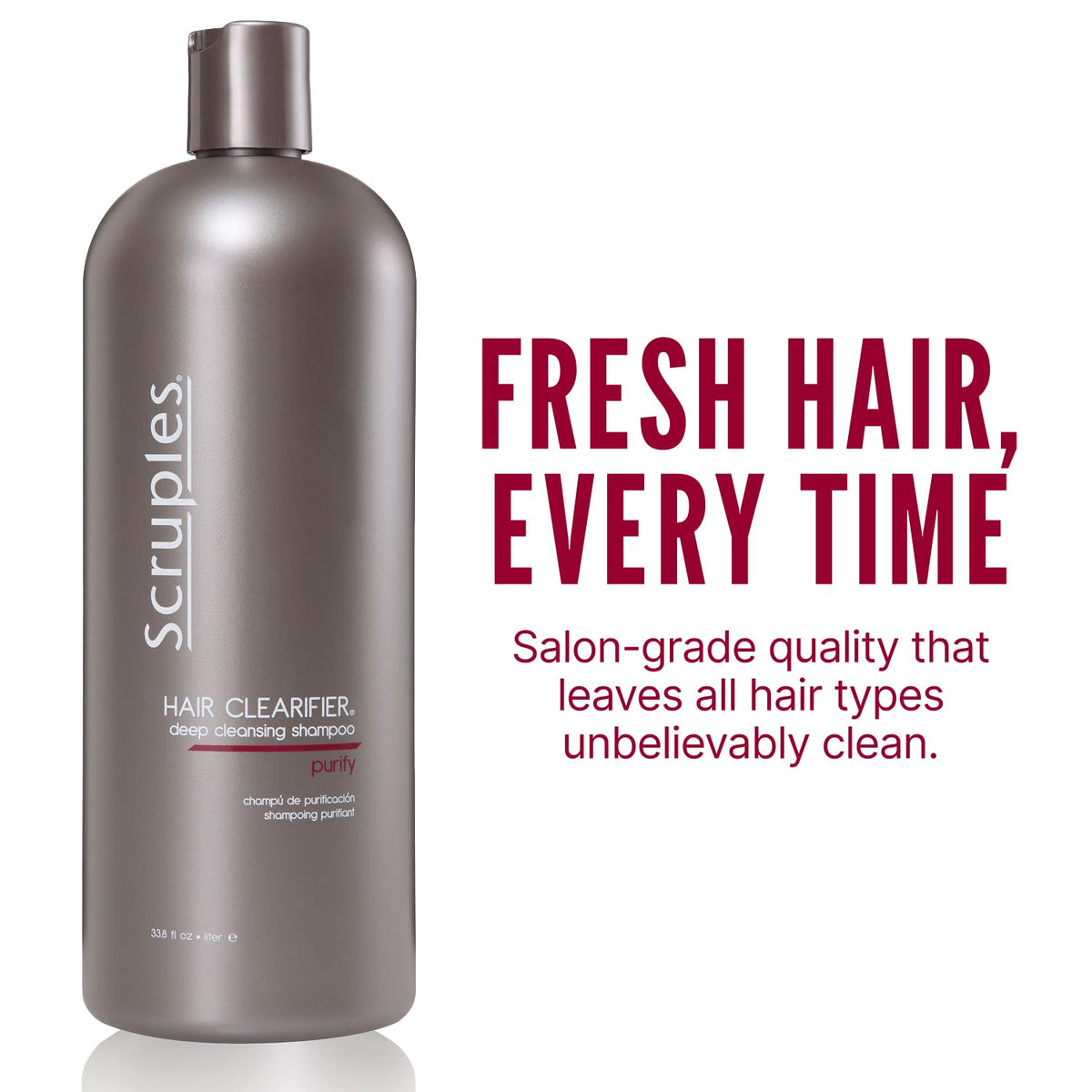 Scruples Hair Clearifier Shampoo - Professional Grade Deep Cleansing Shampoo - Clarifying Agents Remove Metals, Minerals and Chlorine - Detox Beauty & Personal Care Scruples