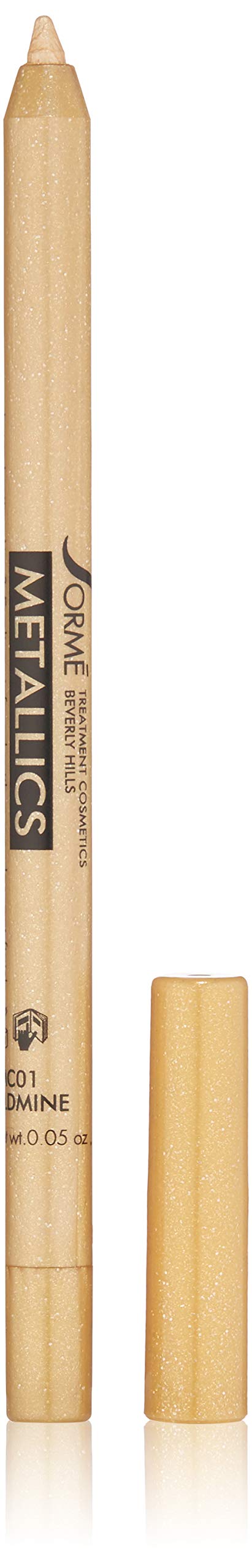 Sorme' Treatment Cosmetics Metallic Eyeliner, Goldmine, 0.05 oz. Beauty & Personal Care SORMÉ