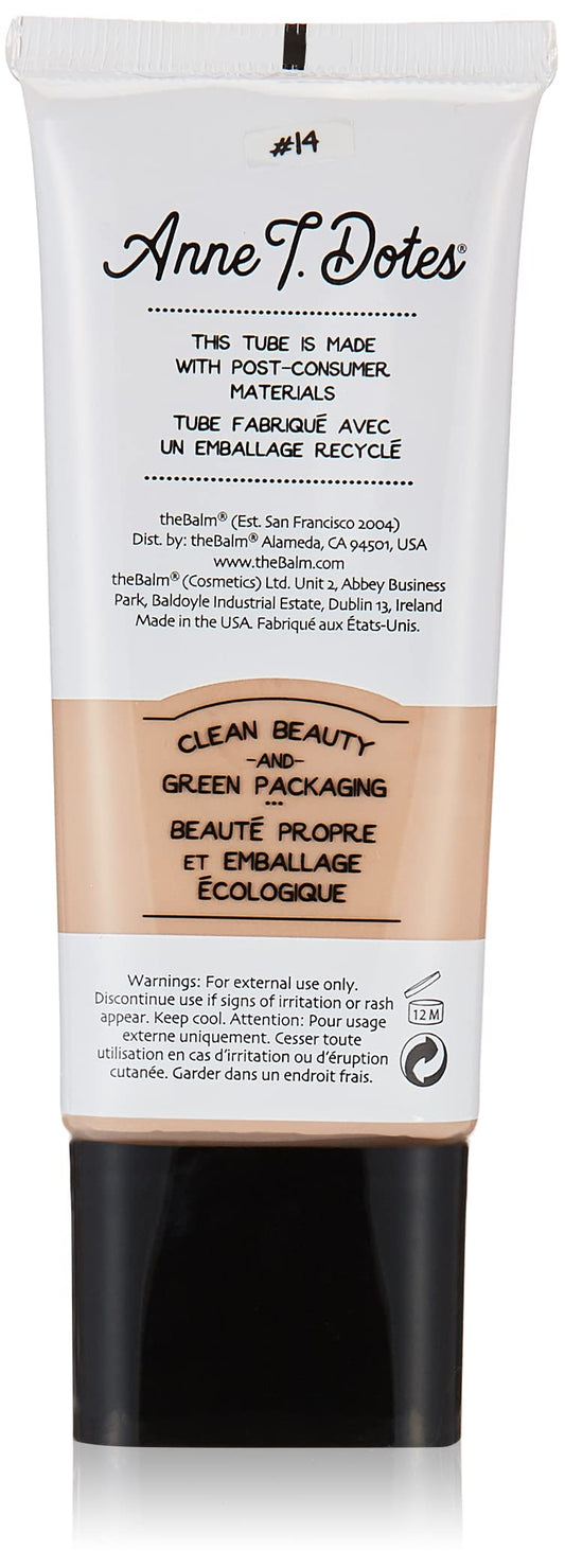theBalm Anne T. Dotes Tinted Moisturizer #14, 1 fl. oz. Beauty & Personal Care theBalm