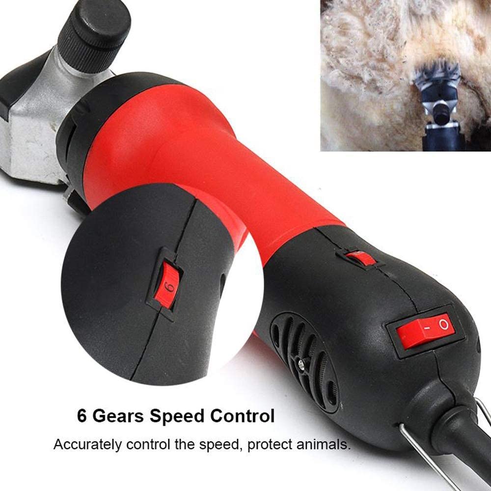 GagalU Professional Goat Shears Clipper Trimmer,Electric Sheep Shearing Machine,Sheep Shearing Machine,Sheep Electric Hair Clipper,Grooming Sheep Beauty and Personal Care GagalU