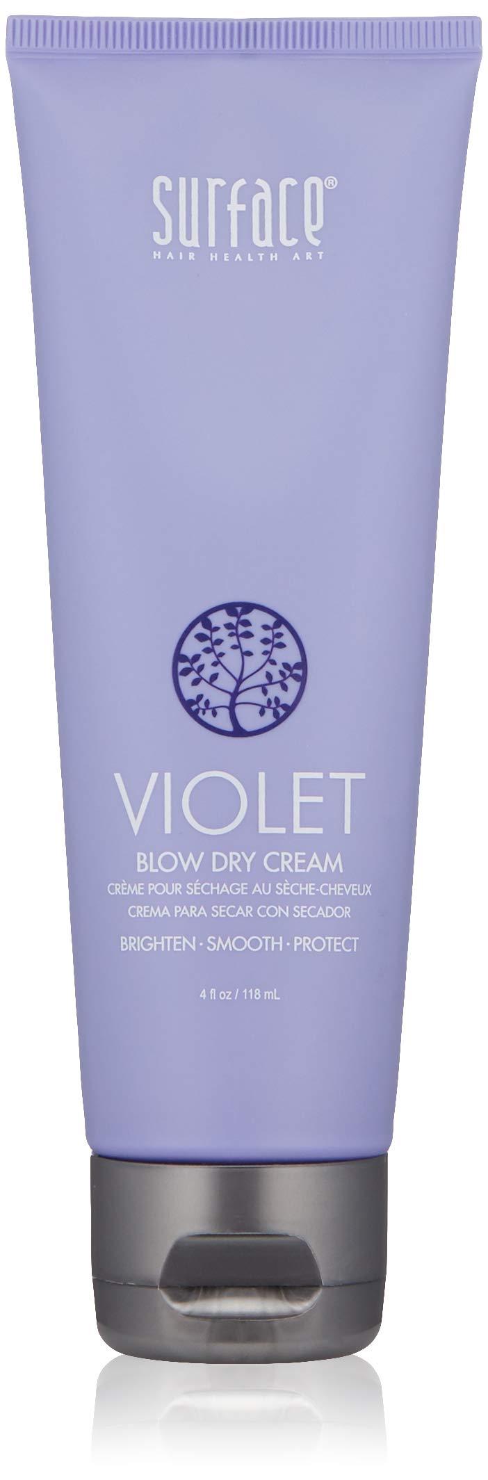 Surface Hair - Pure Blonde Violet Blow Dry Cream - Tones, Brightens & Protects Hair - 4 fl oz Beauty & Personal Care SURFACE