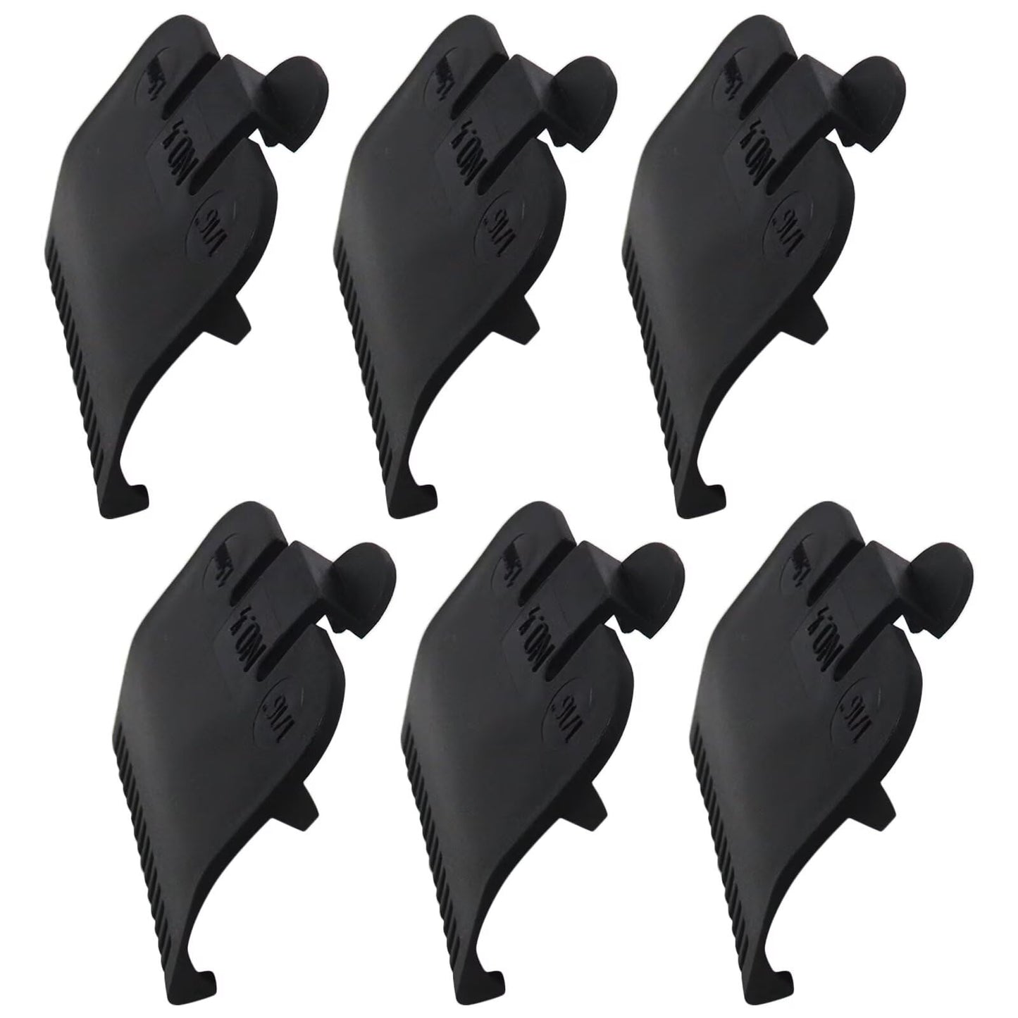 Clipper Combs & Guides for W*ahl 1/2 Clipper Guard,6x Guards Replacement for 1/16 Clipper Guard, Attachment Number #1/2-1/16''(1.5mm),Black by Beauty and Personal Care YTXXDEUS