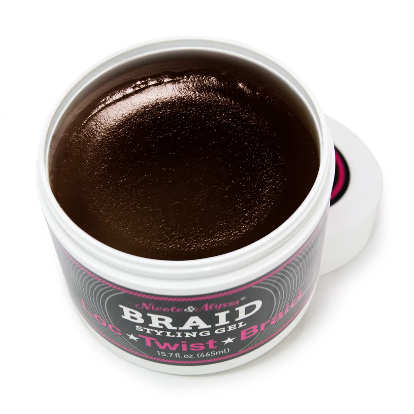 Nicole & Alyssa - Braiding Gel 15.7oz - No Flakes or Buildup, Perfect for Braids, Locs & Twists, Extra Hold, Frizz Control, Moisturizing Care Beauty & Personal Care Nicole & Alyssa
