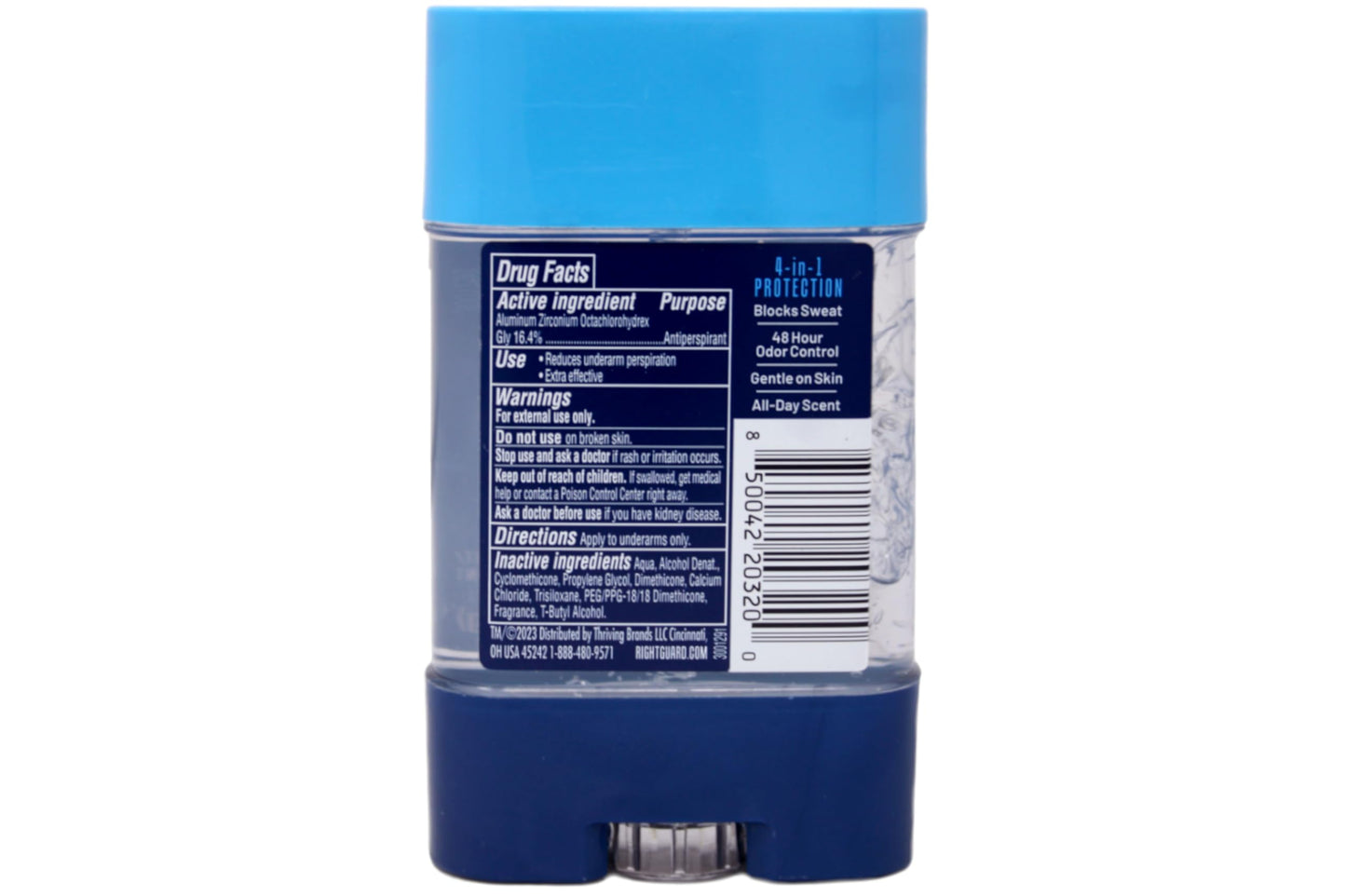 Right Guard, For Men Who Sweat, Odor Defense, Anti-Perspirant Deodorant Clear Gel, Fresh 3 oz (Pack of 5) Beauty and Personal Care Right Guard