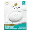 Dove Beauty Bar Soap Sensitive, 8 Bars for Sensitive Skin, Fragrance Free and Hypoallergenic 3.75 oz Beauty & Personal Care Dove