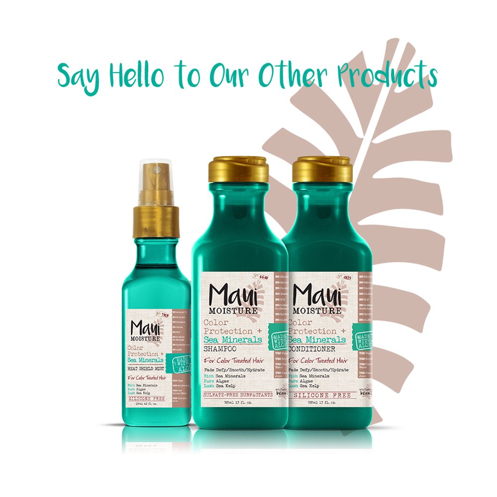 Maui Moisture Color Protect + Sea Minerals Conditioner, 13 Fl Oz Beauty & Personal Care Maui Moisture
