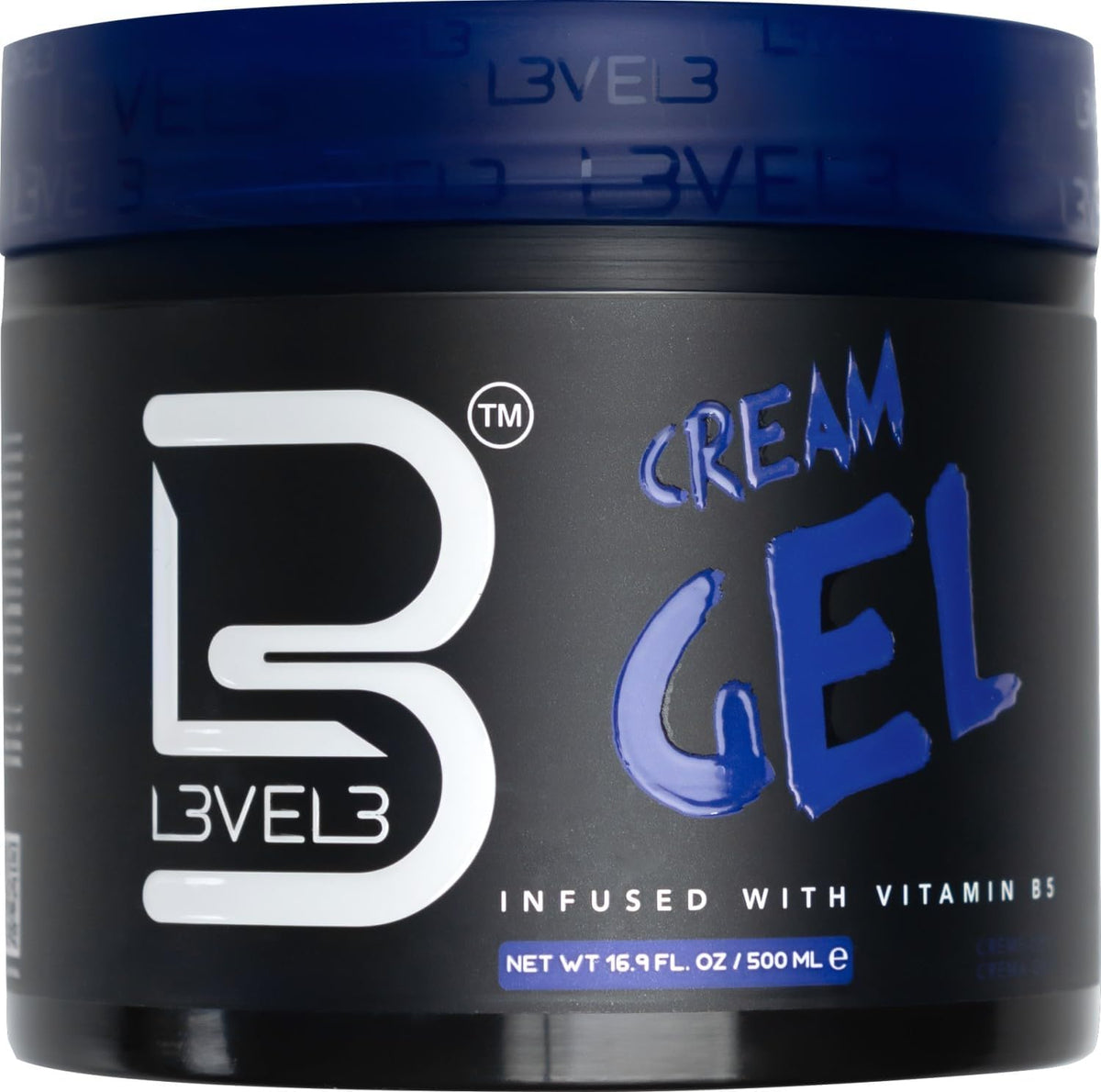 L3 Level 3 Cream Gel - Provides Volume and Medium Hold - With Vitamins to Nourish and Protect Hair Level Three Mens Hair Styling Cream (500 ML Beauty & Personal Care L3