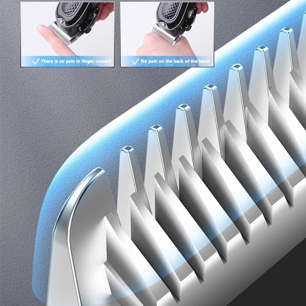 GLESVOWIO Mens Hair Clippers USB Rechargeable Electric Hair Clipper Professional Cordless Beard Trimmer Men Electric Hair Cutting Machine Beauty and Personal Care GLESVOWIO
