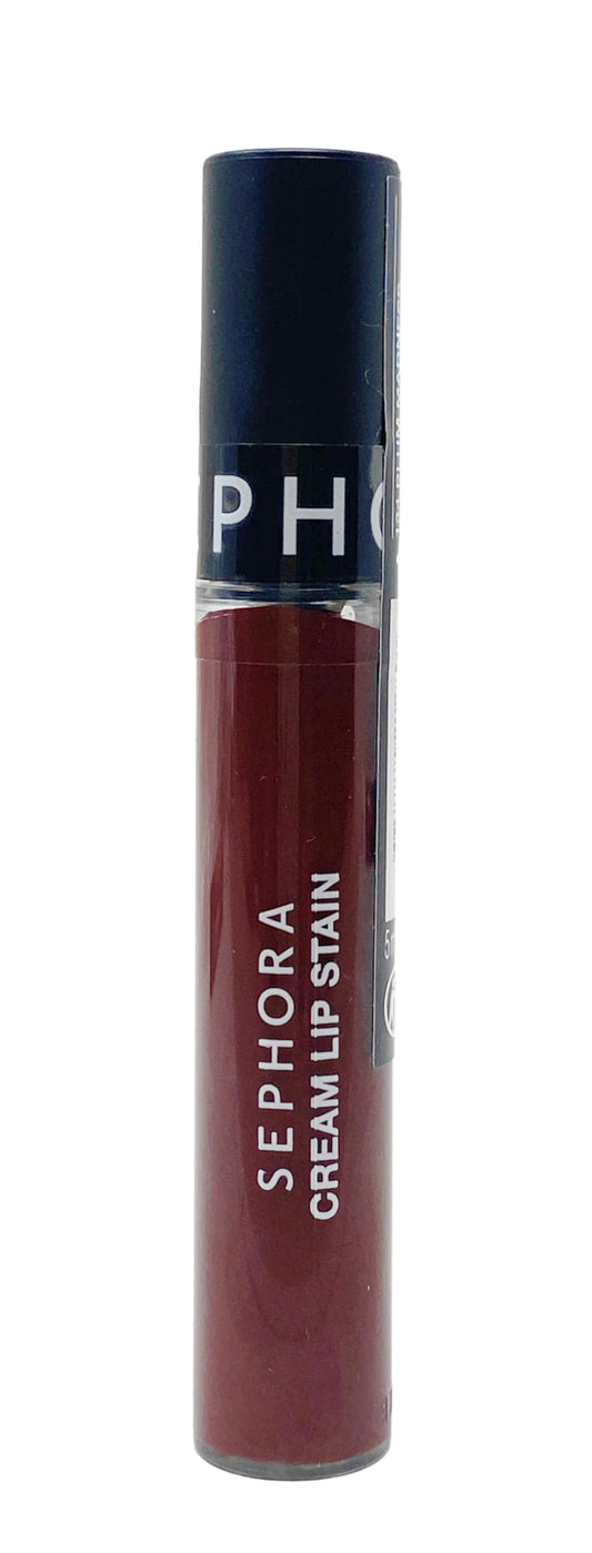 SEPHORA Collection Cream Lip Stain - 134 Plum Madness (matte deep plum brown) 0.16 oz. / 5 mL Beauty & Personal Care SEPHORA