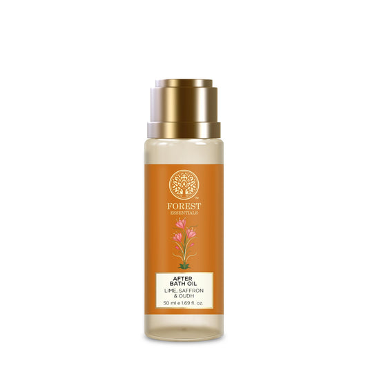 Forest Essentials Lime Saffron Oudh Bath Oil Beauty and Personal Care Forest Essentials