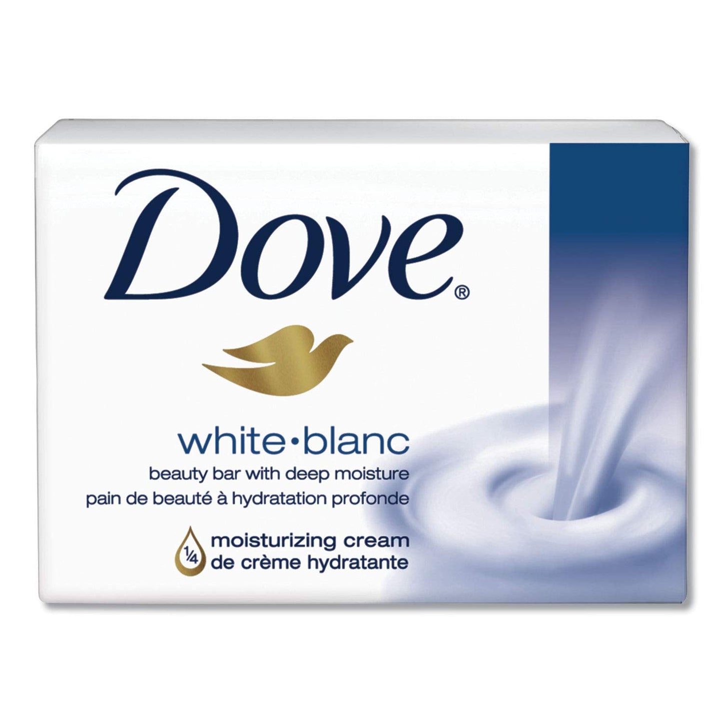 Dove Moisturizing Bar Soap, Pleasant Scent, 3.15oz, 48/Carton Beauty & Personal Care Dove