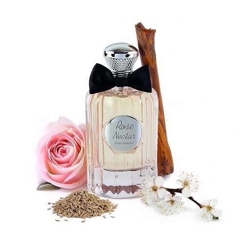 Jean Rish Rose Nectar Perfume for Women Eau De Parfum, Long-Lasting Luxury Fragrance, Made In USA - Rose, Cedar, Musk Scent - 100ml / 3.4 oz Beauty & Personal Care Jean Rish