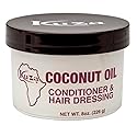 Kuza Coconut Oil Conditioner & Hair Dressing - for Healthier Hair, 4 oz Beauty & Personal Care Kuza