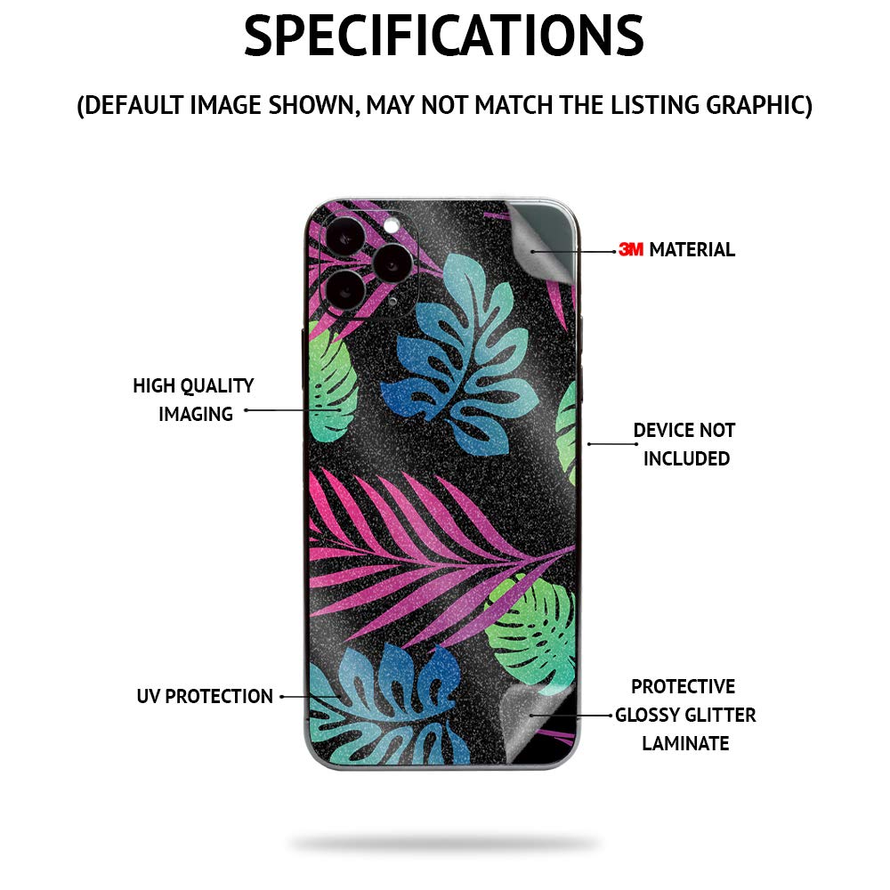 MightySkins Glossy Glitter Skin Compatible with Apple iPhone 13 Pro - Eyes and Teeth | Protective, Durable High-Gloss Glitter Finish | Easy to Apply, Beauty & Personal Care MIGHTY SKINS