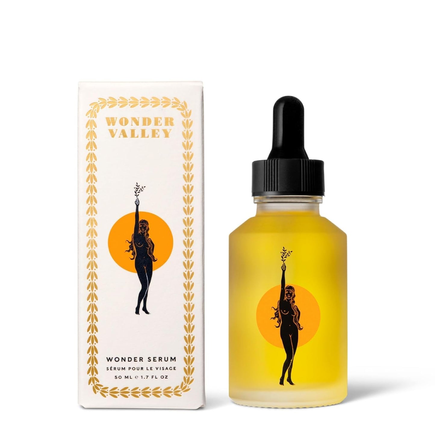 Wonder Valley - Wonder Serum | Vegan, Cruelty-Free, All Skin Types | Hydrates, Helps Improve Tone and Elasticity (1.7 fl oz | 50 ml) Beauty & Personal Care WONDER VALLEY