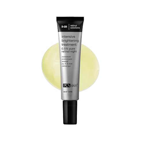 PCA SKIN Intensive Brightening Treatment - 0.5% Pure Vitamin A Retinol Face Serum for Discoloration & Dark Spots (1 oz) Beauty & Personal Care PCA SKIN