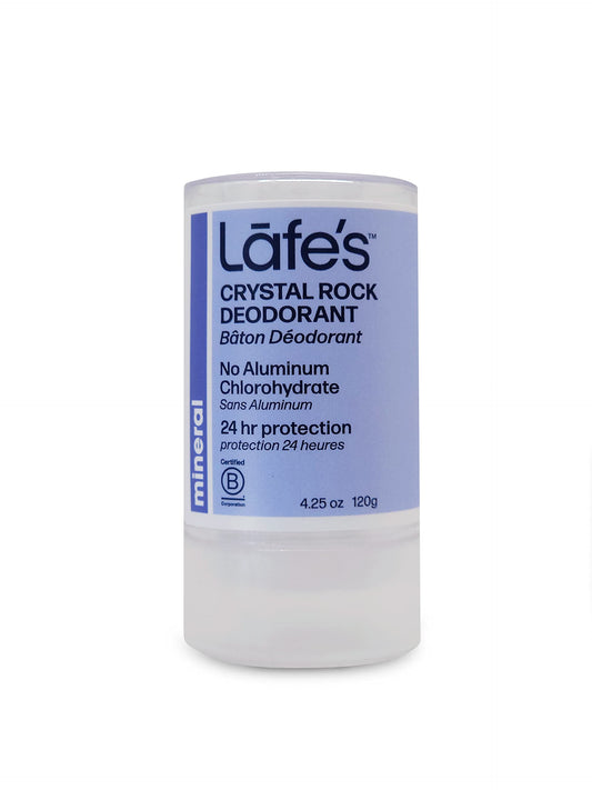 Lafe's Natural Deodorant - Unscented Crystal Mineral Rock Natural Deodorant - 4.25 Ounce Beauty and Personal Care Lafe's
