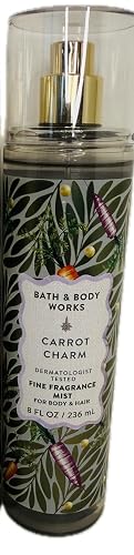 Bath & Body Works Carrot Charm Fine Fragrance Mist - Sweet Carrot Cake Dessert Body Spray Beauty & Personal Care Bath & Body Works