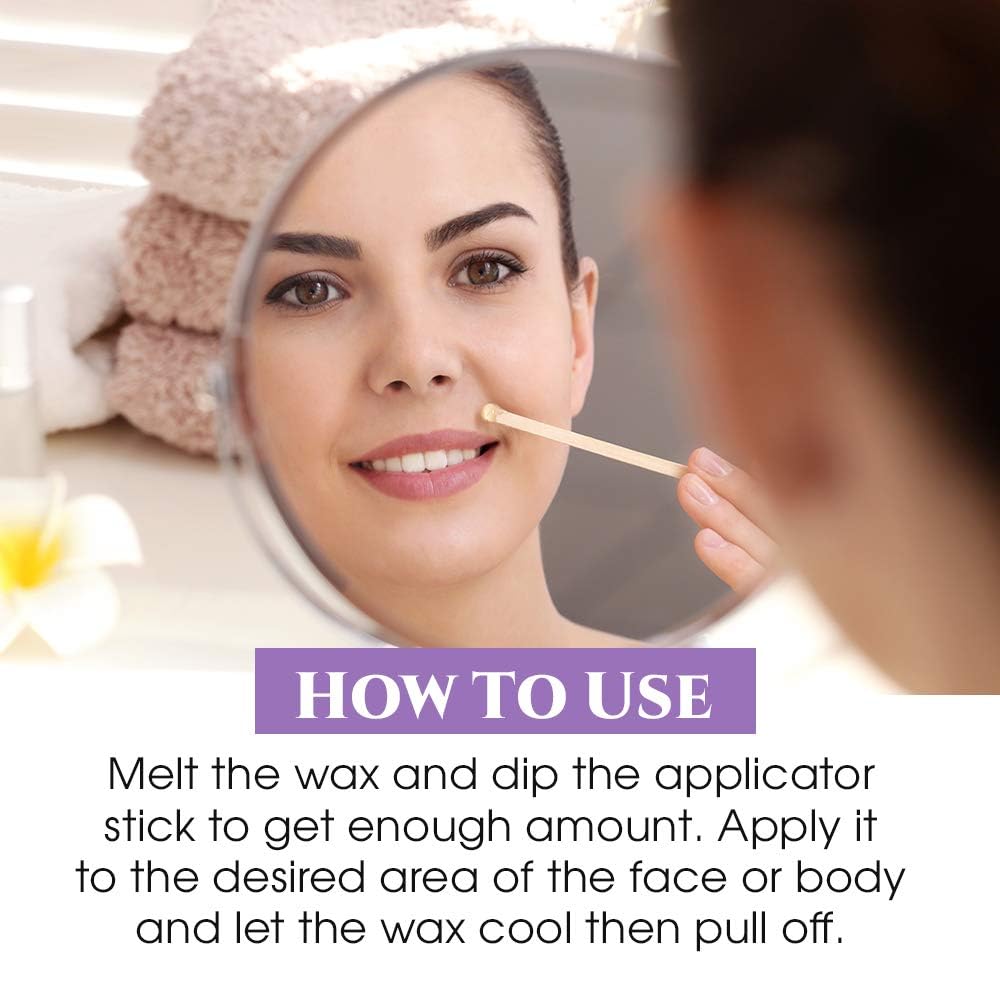 Satin Smooth Hair Waxing Small Applicators, 500 count Beauty and Personal Care SATIN SMOOTH