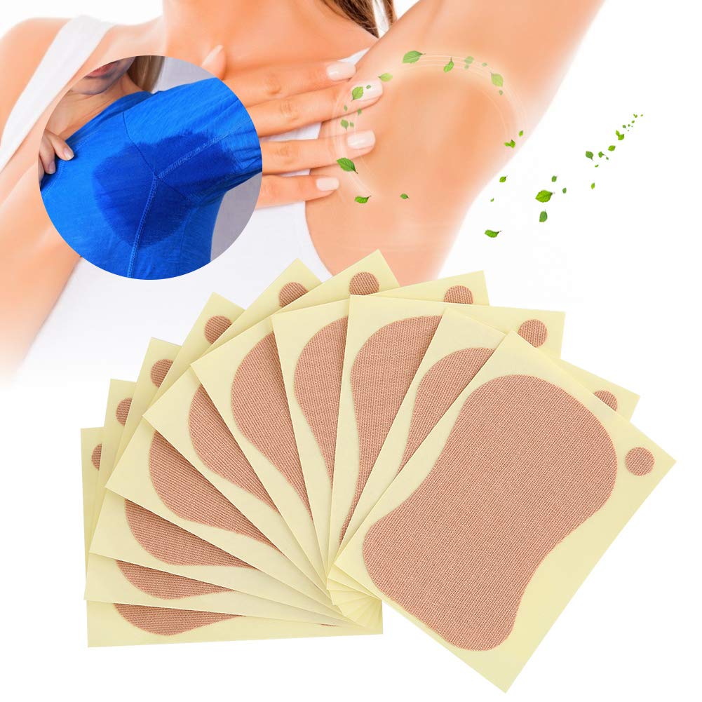 10pcs Deodorant Armpit Patch, Unisex Sweat Absorbing Underarm Pad - Comfortable & Durable for Daily Use, 9 x 6.5cm Non-Woven Fabric Beauty and Personal Care HURRISE