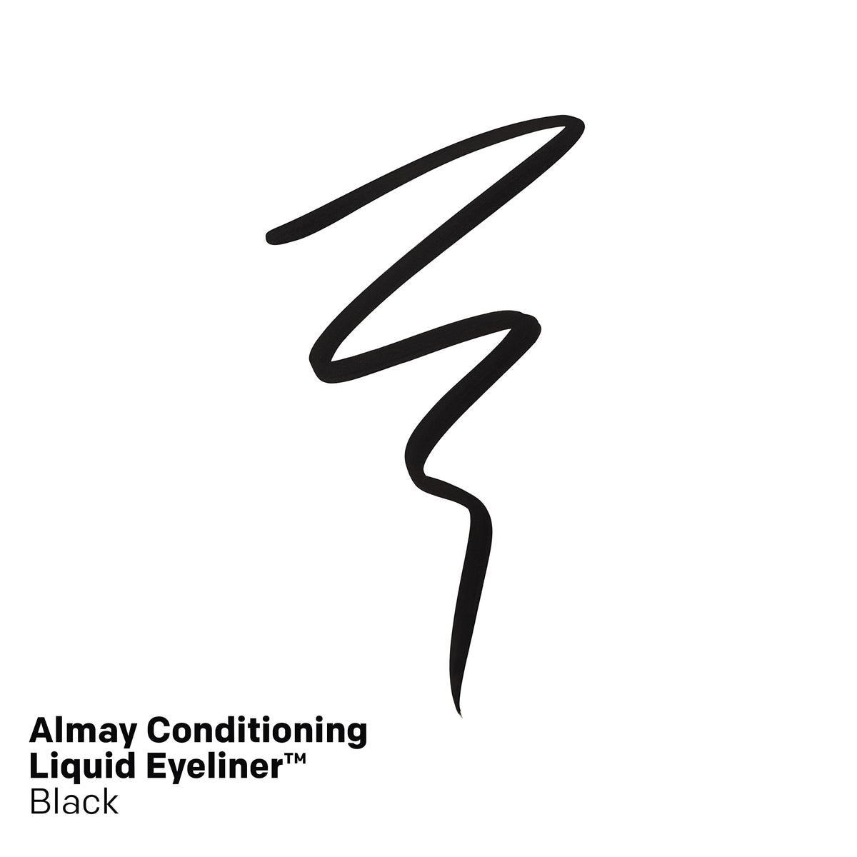 Almay Conditioning Liquid Eyeliner, Longwearing, Waterproof, Hydrating, Stocking Stuffer for Women, 10 Black, 0.03 fl oz Beauty & Personal Care Almay