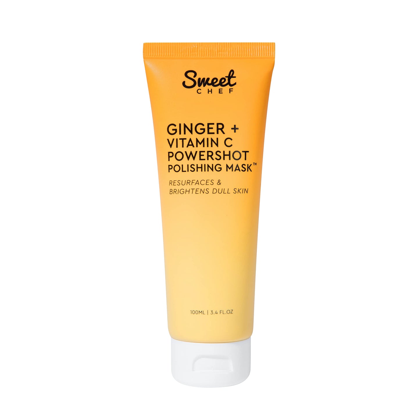 Sweet Chef Ginger + Vitamin C Powershot Polishing Mask - Brightening Face Mask for Dark Spots & Uneven Skin Tone + Maca, Rice Powders & AHA Face Beauty & Personal Care Sweet Chef