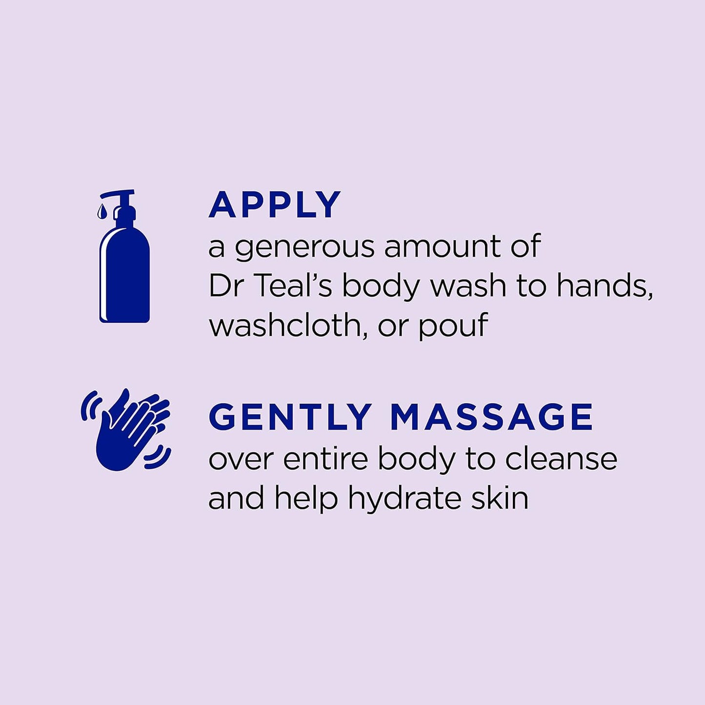 Dr Teal's Pure Epsom Salt Body Wash Soother & Moisturize With Lavender 24 Ounce (04158-4PA) Beauty & Personal Care Dr Teal's