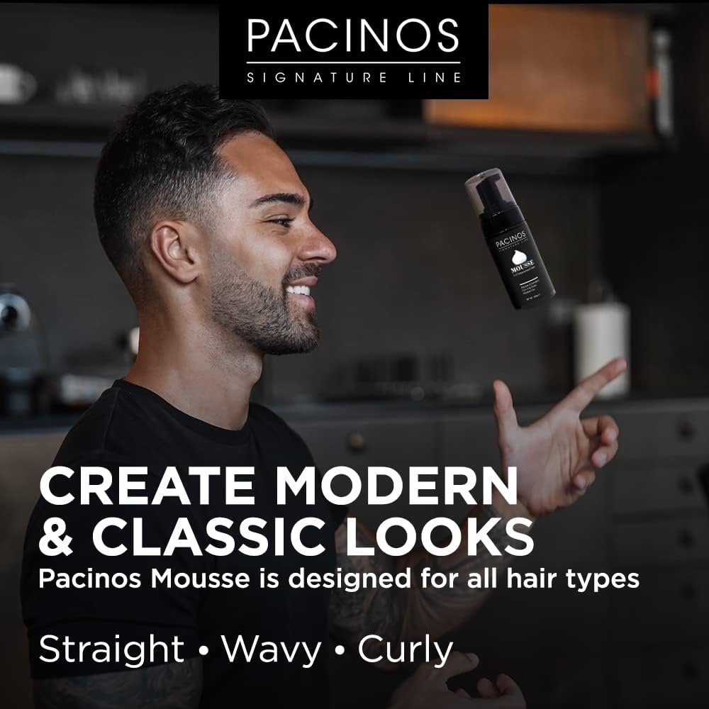 Pacinos Signature Line Curl Enhancing Mousse - Light Hold Hair Mousse and Styling Foam Beauty & Personal Care Pacinos