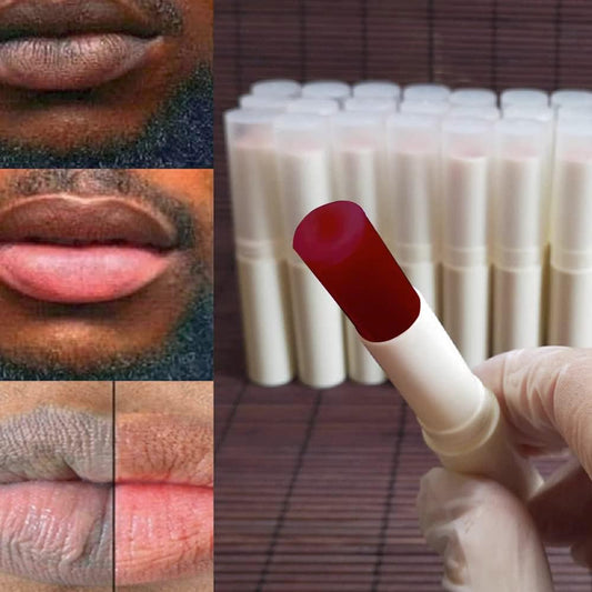 2PCS Lip Lightening Balm Dark Black Removal Exfoliation Pigmentation Fade Dull Pink Balm Anti-Crack Moisturizing Nourishing Lip Care Smokers Beauty and Personal Care Pozggoy