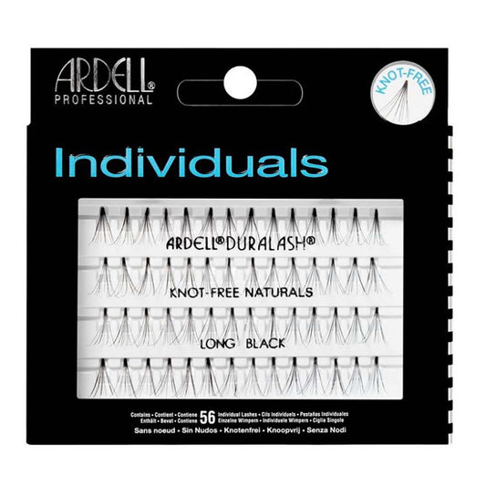 Ardell Duralash Individual Eyelashes No Knot Naturals Long Black (3 Pack)