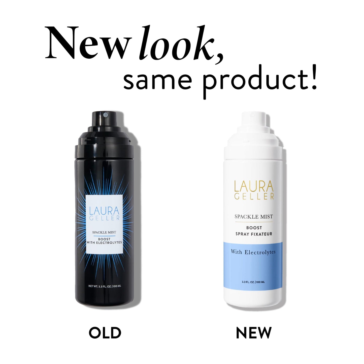 LAURA GELLER NEW YORK Spackle Mist Boost Setting Spray with Electrolytes - Long-Lasting Makeup Spray with Blue Light Protection - Dewy Skin Makeup Beauty & Personal Care LAURA GELLER NEW YORK