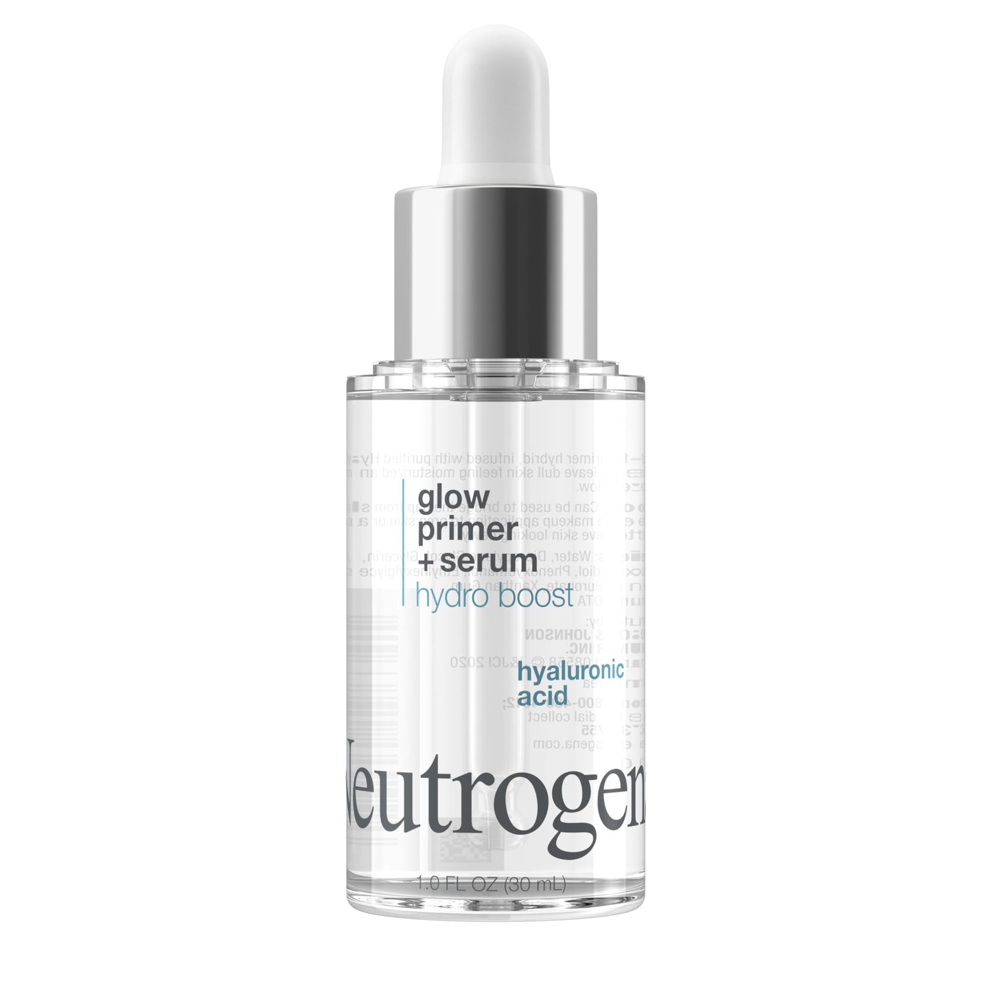 Neutrogena Hydro Boost Glow Booster Primer & Serum, Hydrating & Moisturizing Face Serum-to-Primer Hybrid, Infused with Purified Hyaluronic Acid Beauty & Personal Care Neutrogena