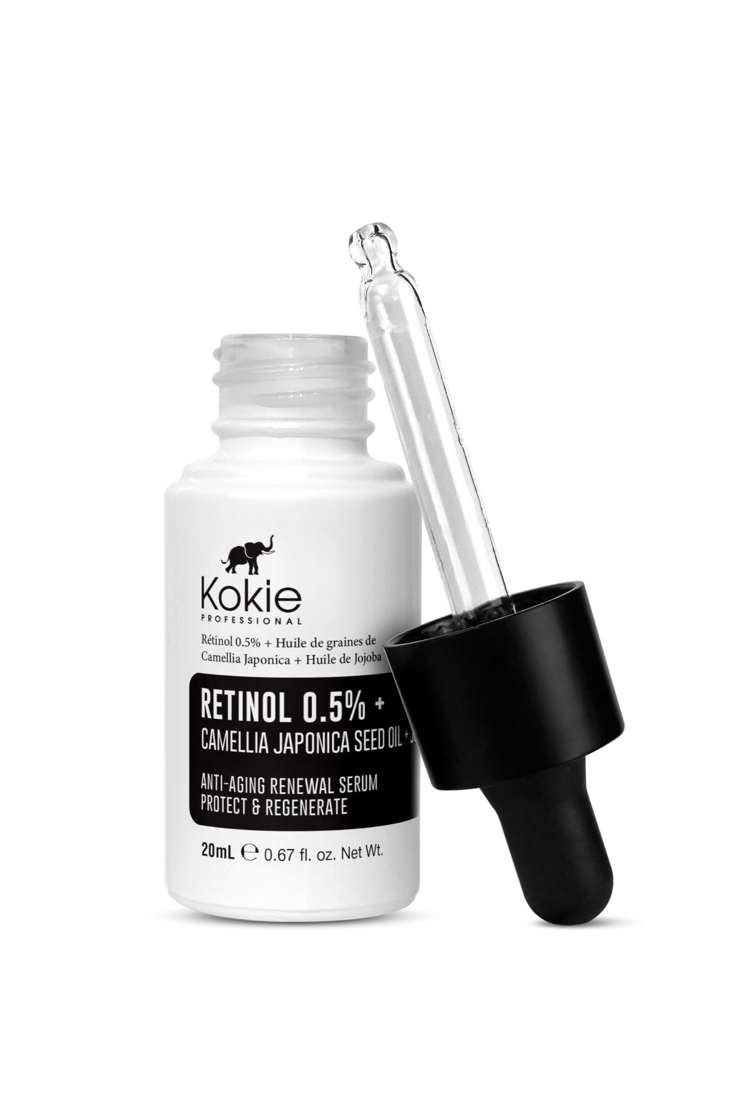 Kokie Retinol 0.5% + Camellia Japonica Seed Oil + Jojoba Oil Serum Beauty & Personal Care Kokie