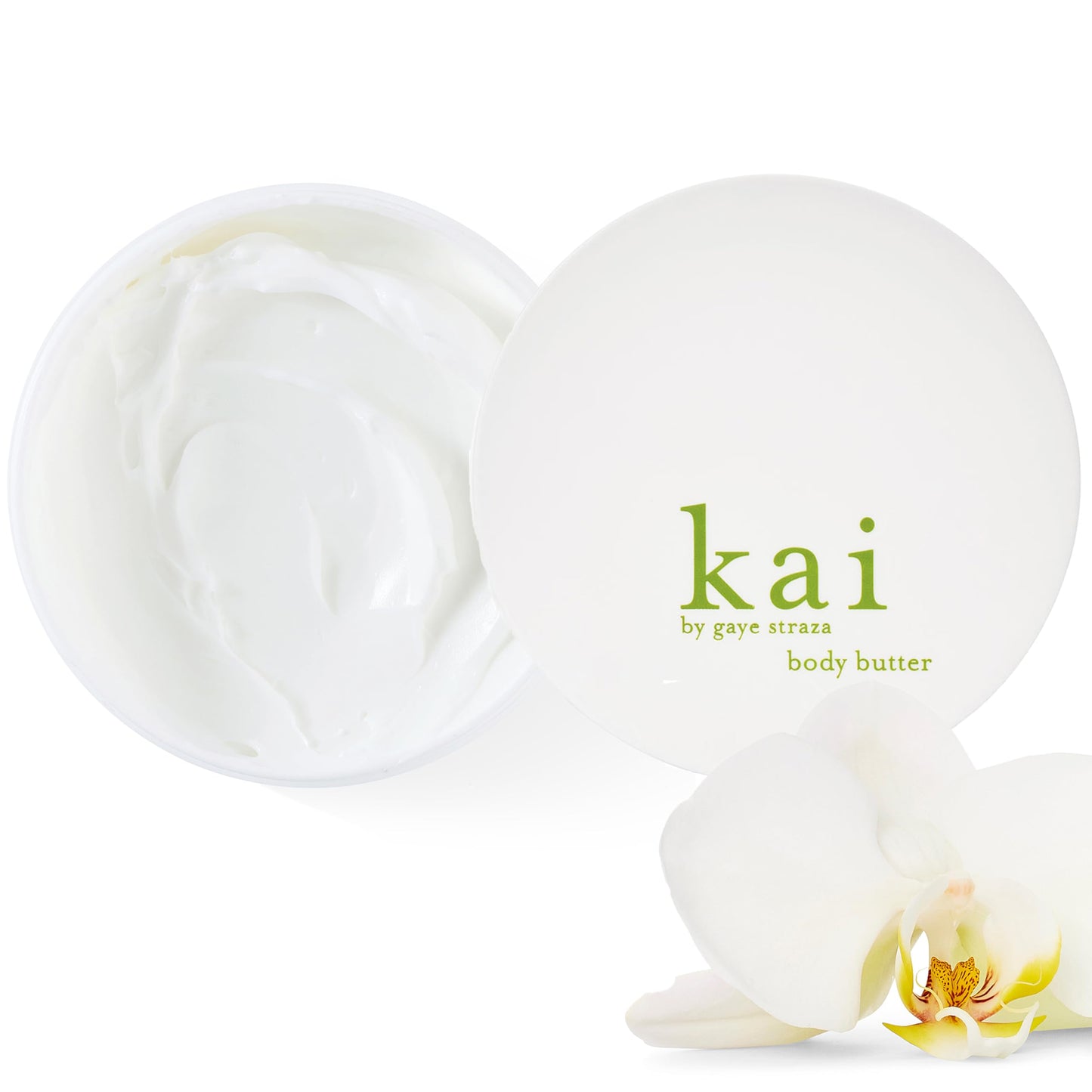 kai body butter - a beautifully whipped soufflé body cream scented with fresh & light gardenia wrapped in white exotics, 6.4 oz | soft, glowing skin Beauty & Personal Care kai