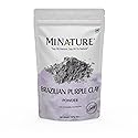 minature Brazilian Purple Clay |Mineral Rich for Detoxifying Skin | Deep Cleansing Face Mask | Ideal for Face Pack DIY Soap|227g(8 oz) Beauty & Personal Care minature