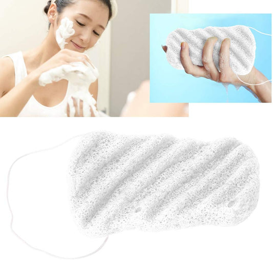 Natural Konjac Facial Sponge for Gentle Exfoliation & Cleaning, Suitable for All Skin Types - Packaged for Convenience - Ideal for Sensitive Skin Beauty and Personal Care HURRISE
