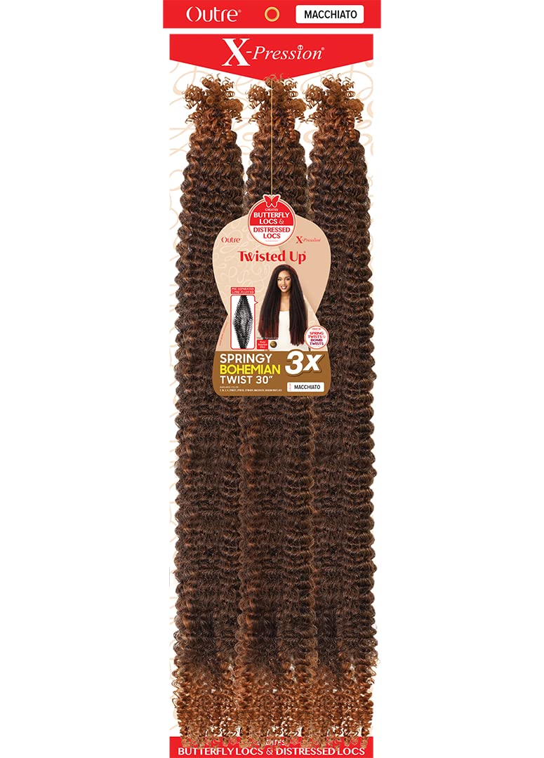 Outre Xpression Twisted Up 3X's Pack Springy Bohemian Twist - 30"