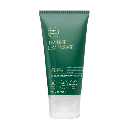 Tea Tree Lemon Sage Thickening Blowout Gel, Volumizing Hair Gel, For Fine Hair, 5.1 fl. oz Beauty & Personal Care Tea Tree