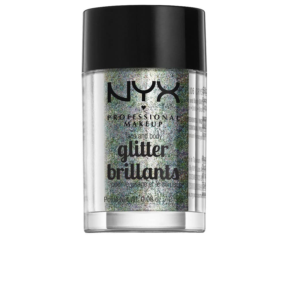 NYX PROFESSIONAL MAKEUP Face & Body Glitter, Crystal Beauty & Personal Care NYX PROFESSIONAL MAKEUP