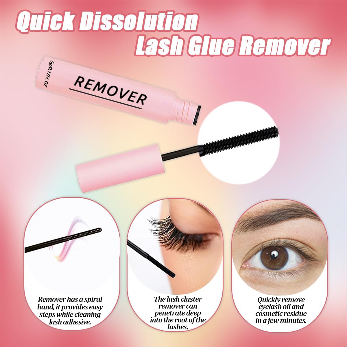 DNSGOOR DIY Lash Extension Kit 590Pcs 9-18mm D Curl Lashes Clusters with Lash Bond and Seal Glue Remover Lash Shampoo Cleansing Brush Headband… Beauty & Personal Care DNSGOOR