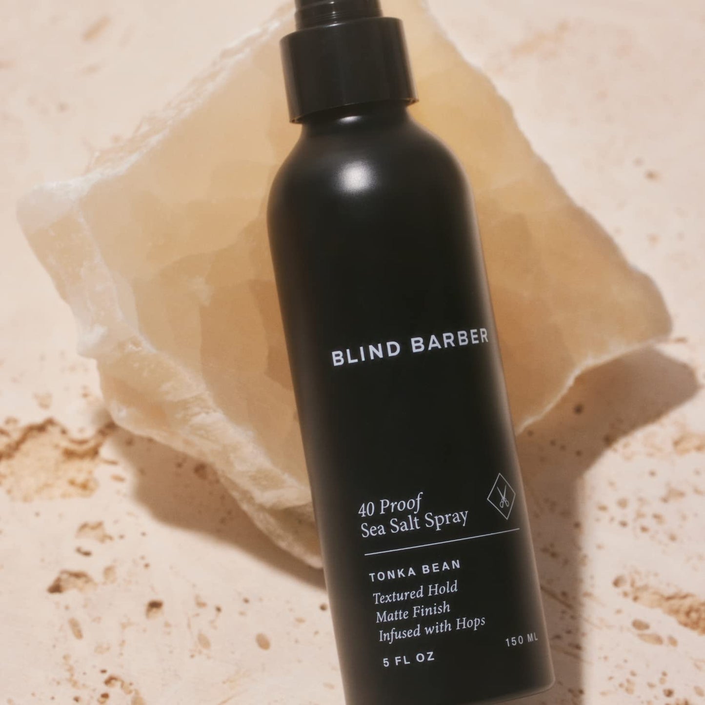 Blind Barber 40 Proof Sea Salt Spray for Men - Salt Water Hair Spray for Volume & Texture - Water-Based Matte Finish with Light-Medium Hold - Enhances Beauty & Personal Care Blind Barber