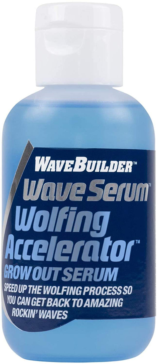 WaveBuilder Wolfing Accelerator Grow Out Wave Serum, 4.1 Fl Oz Beauty & Personal Care WAVEBUILDER