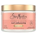 SheaMoisture Smoothie Curl Enhancing Cream Coconut and Hibiscus for Thick, Curly Hair Sulfate Free and Paraben Free 12 oz Beauty & Personal Care Shea Moisture