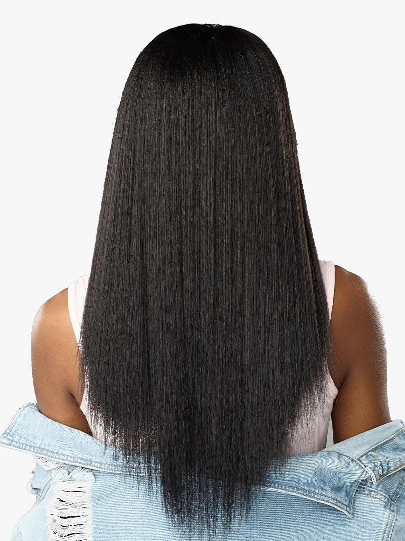 Sensationnel Curls Kinks & Co Synthetic Hair Clip ins - ALPHA WOMAN 18 (Color:1 Jet Black)